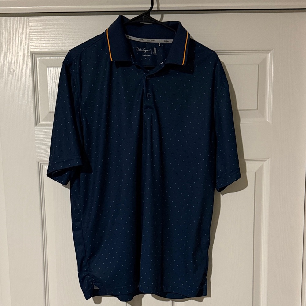 Walter Hagen Dark Blue Polo with Accents